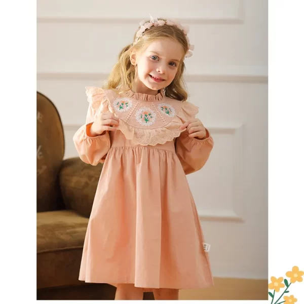 سارافون وارداتی دخترانه سایز1-6 سال