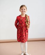 سارافون قرمز میکی ماوس سایز ۹-۱۰ سال
