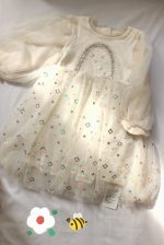 سارافون مجلسی دخترانه وارداتی س ۴-۵ سال